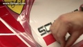 Ferrari F2012 - Pose des stickers