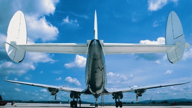 Lockheed Super Constellation vue arrière