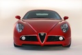 Alfa Romeo 8C Competizione rouge face avant
