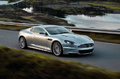 Aston Martin DBS grise 3/4 avant D