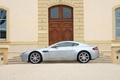 Aston Martin V8 Vantage grise profil