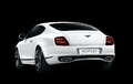 Bentley Supersports-blanche-3/4 arrière gauche