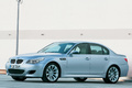 BMW M5 grise 3/4 avant G