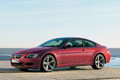 BMW M6 rouge 3/4 avant G