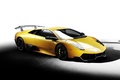 Lamborghini Murcielago LP 670-4 SV-jaune-3/4 avant droit