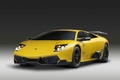 Lamborghini Murcielago LP 670-4 SV-jaune-3/4 avant gauche