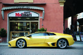 Lamborghini Murciélago LP640 jaune profil