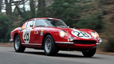 FERRARI 275 GTB/C - VENDU 1966 - 3/4 avant droit