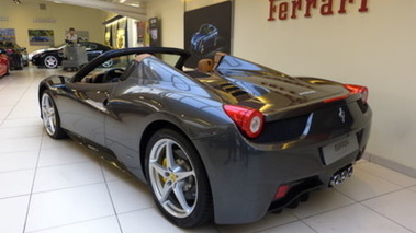 FERRARI 458 Spider - VENDU 2012 - 3/4 arrière gauche