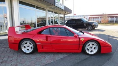 FERRARI F40 - VENDU 1993 - profil