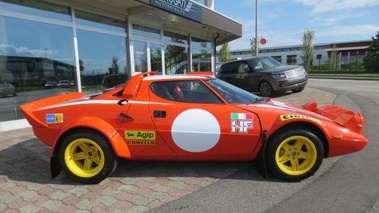 LANCIA Stratos Gr. IV - VENDU 1974 - profil