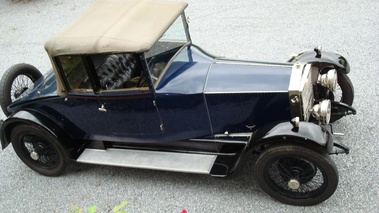 ROLLS ROYCE 20 HP Drophead - VENDU 1924 - Vue 3/4 avant gauche décapoté