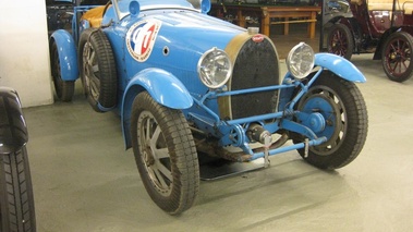 BUGATTI 43 Pur Sang - VENDU 1928 - Vue 3/4 avant droit