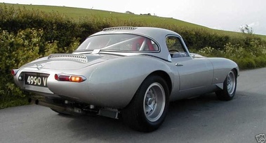 JAGUAR Type E - VENDU 1963 - 3/4 arrière droit