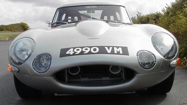 JAGUAR Type E - VENDU 1963 - face avant