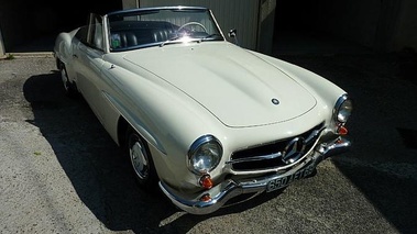 MERCEDES BENZ 190 SL 1962 - 3/4 avant droit