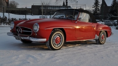 MERCEDES BENZ 190 SL - VENDU 1962 - Mercedes 190 SL Cabriolet - Vue avant