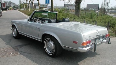 MERCEDES BENZ 280 SL - VENDU 1970 - Vue 3/4 arrière gauche