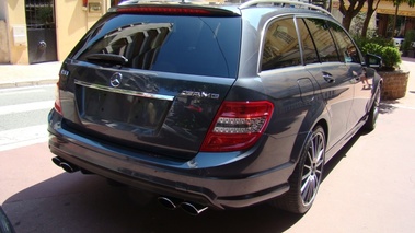 MERCEDES BENZ C63 AMG - VENDU 2008 - Vue 3/4 avant gauche