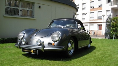 PORSCHE 356 A T1 - VENDU 1956 - Vue 3/4 avant gauche