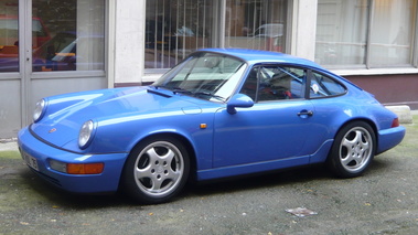 PORSCHE 964 Carrera RS - VENDU 1992 - Vue 3/4 avant gauche