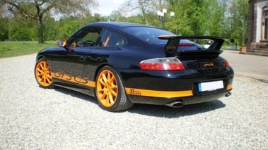 PORSCHE 996 GT3 - VENDU 2003 - Vue 3/4 arrière gauche