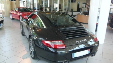 PORSCHE 997 4S Targa - VENDU 2007 - Vue 3/4 avant gauche