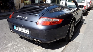 PORSCHE 997 Carrera S - VENDU 2006 - Vue 3/4 arrière droit