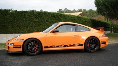 PORSCHE 997 GT3 RS - VENDU 2007 - Vue de profil gauche