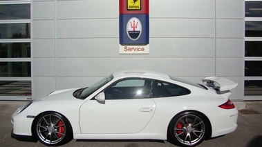 PORSCHE 997 GT3 - VENDU 2009 - Vue de profil gauche