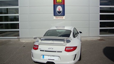 PORSCHE 997 GT3 - VENDU 2009 - Vue 3/4 avant gauche