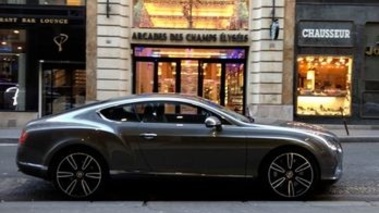 BENTLEY Continental GT V8 - VENDU 2012 - profil