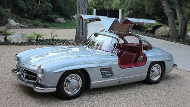 MERCEDES BENZ 300 SL - VENDU 1956 - 3/4 avant gauche