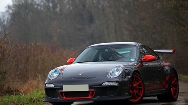 PORSCHE 997 GT3 RS MkII - VENDU 2011 - 3/4 avant gauche